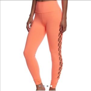 ALO Yoga Interlace Legging Neon Orange